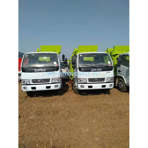 Dongfeng Electric Fuel Type pequeño camión de basura